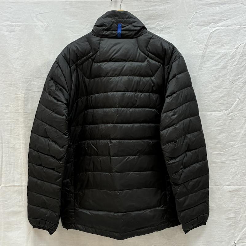 ラルフローレン RALPHLAUREN ジャケット、上着 ダウンジャケット RLX ダブルジップ スタンドカラー ナイロン ダウンジャケット ロゴ プリント L メンズ USED 古着 中古 50161626