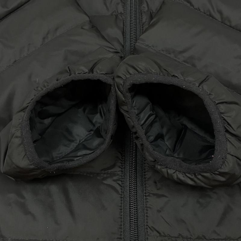 ラルフローレン RALPHLAUREN ジャケット、上着 ダウンジャケット RLX ダブルジップ スタンドカラー ナイロン ダウンジャケット ロゴ プリント L メンズ USED 古着 中古 50161626