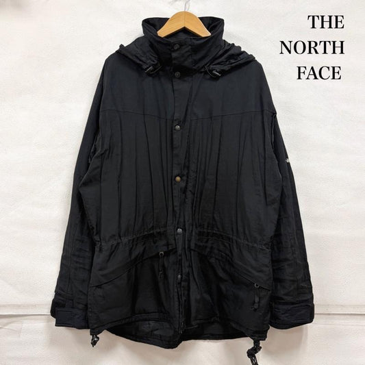 ザノースフェイス THE NORTH FACE ジャケット、上着 ジャンパー、ブルゾン マウンテンパーカー ナイロン ジャケット ジップアップ フルジップ hydroseal ハイドロシール L ワンポイント X ロゴ、文字 X 刺繍 黒 / ブラック / black X 白 / ホワイト / white メンズ USED 古着 中古 50161632