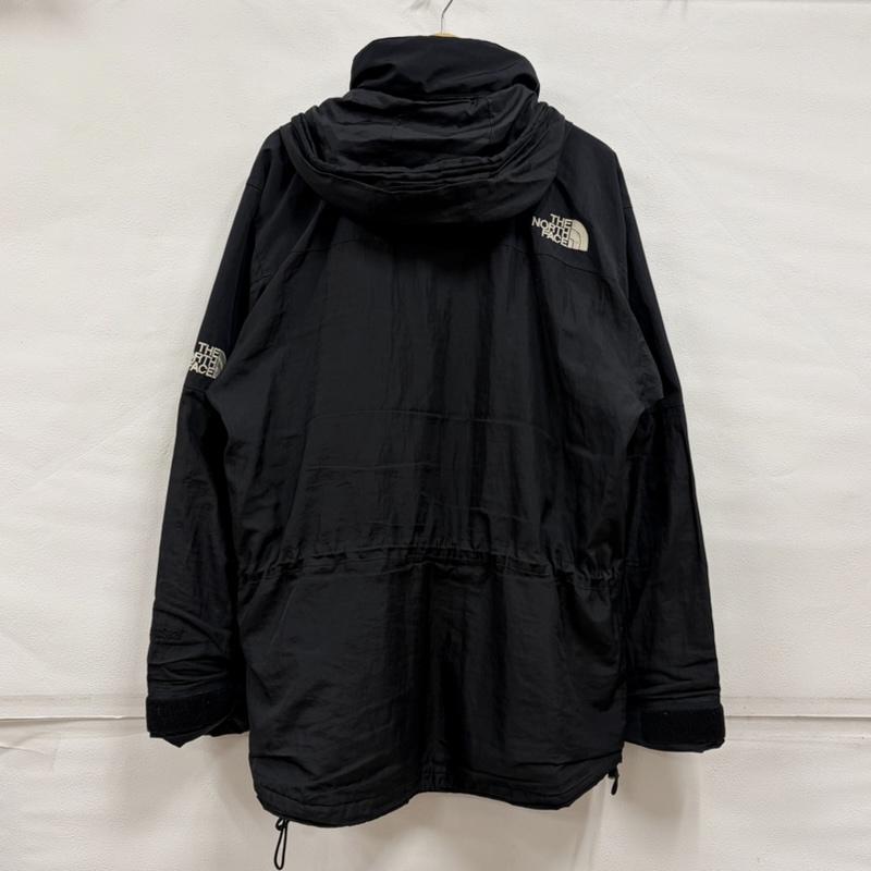 ザノースフェイス THE NORTH FACE ジャケット、上着 ジャンパー、ブルゾン マウンテンパーカー ナイロン ジャケット ジップアップ フルジップ hydroseal ハイドロシール L ワンポイント X ロゴ、文字 X 刺繍 黒 / ブラック / black X 白 / ホワイト / white メンズ USED 古着 中古 50161632