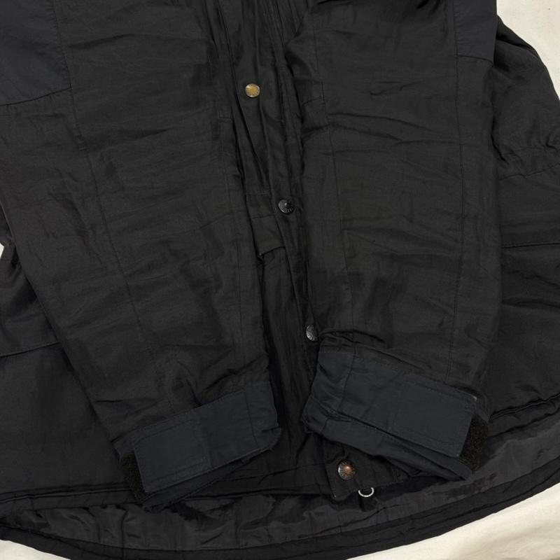 ザノースフェイス THE NORTH FACE ジャケット、上着 ジャンパー、ブルゾン マウンテンパーカー ナイロン ジャケット ジップアップ フルジップ hydroseal ハイドロシール L ワンポイント X ロゴ、文字 X 刺繍 黒 / ブラック / black X 白 / ホワイト / white メンズ USED 古着 中古 50161632