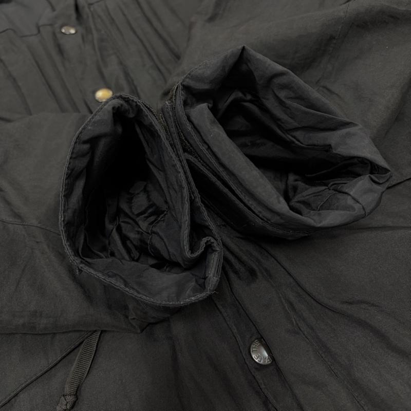 ザノースフェイス THE NORTH FACE ジャケット、上着 ジャンパー、ブルゾン マウンテンパーカー ナイロン ジャケット ジップアップ フルジップ hydroseal ハイドロシール L ワンポイント X ロゴ、文字 X 刺繍 黒 / ブラック / black X 白 / ホワイト / white メンズ USED 古着 中古 50161632