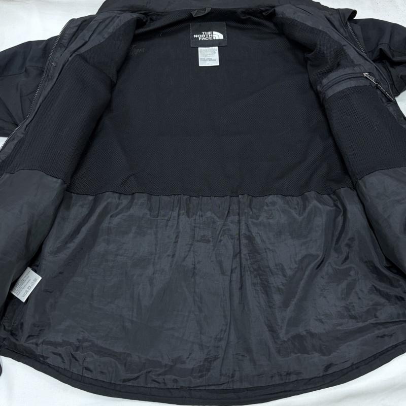 ザノースフェイス THE NORTH FACE ジャケット、上着 ジャンパー、ブルゾン マウンテンパーカー ナイロン ジャケット ジップアップ フルジップ hydroseal ハイドロシール L ワンポイント X ロゴ、文字 X 刺繍 黒 / ブラック / black X 白 / ホワイト / white メンズ USED 古着 中古 50161632