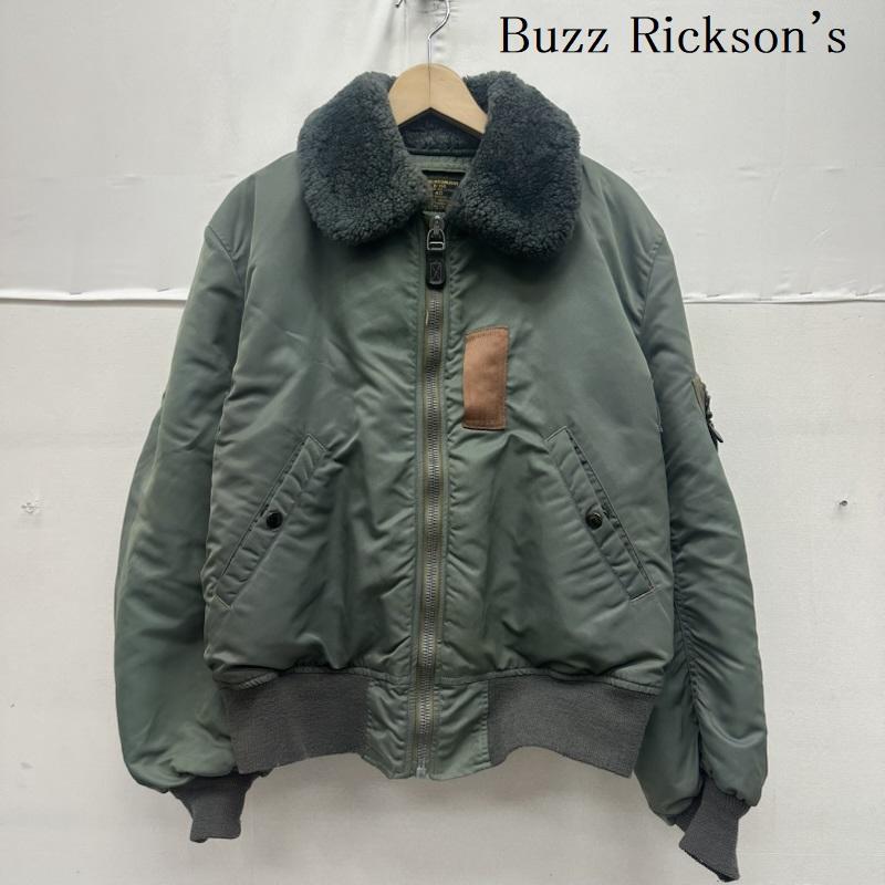 バズリクソンズ Buzz Rickson s ジャケット、上着 フライトジャケット 90s B-15D 初期 M品番 フライト ジャケット M13661 M13662 40 カーキオリーブ / カーキオリーブ / メンズ USED 古着 中古 50161635