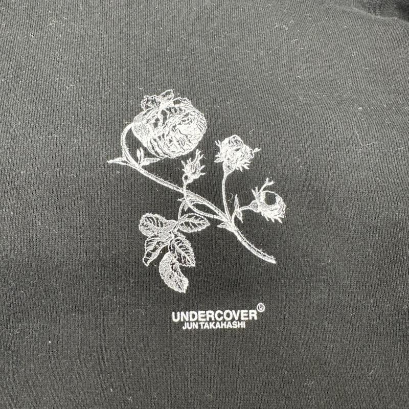 アンダーカバー UNDERCOVER パーカー 長袖 RITA U ロゴ 薔薇 プリント パーカー 19FW UR-04 1 黒 / ブラック / black メンズ USED 古着 中古 50161636