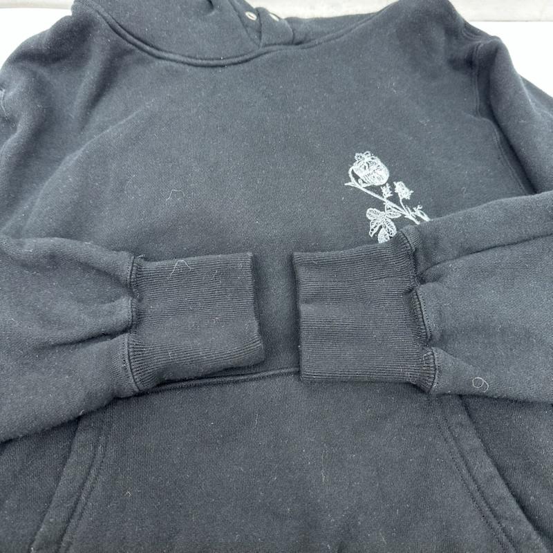 アンダーカバー UNDERCOVER パーカー 長袖 RITA U ロゴ 薔薇 プリント パーカー 19FW UR-04 1 黒 / ブラック / black メンズ USED 古着 中古 50161636