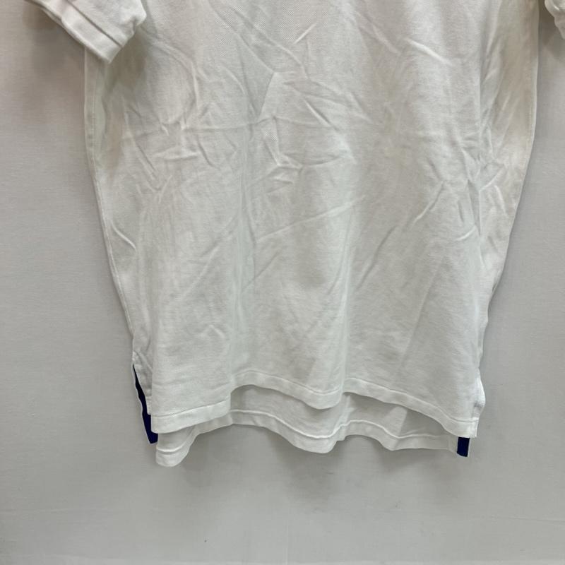 ポロラルフローレン POLO RALPH LAUREN ポロシャツ 半袖 ビッグポニー ナンバリング ポロシャツ L 白 / ホワイト / white メンズ USED 古着 中古 50161647
