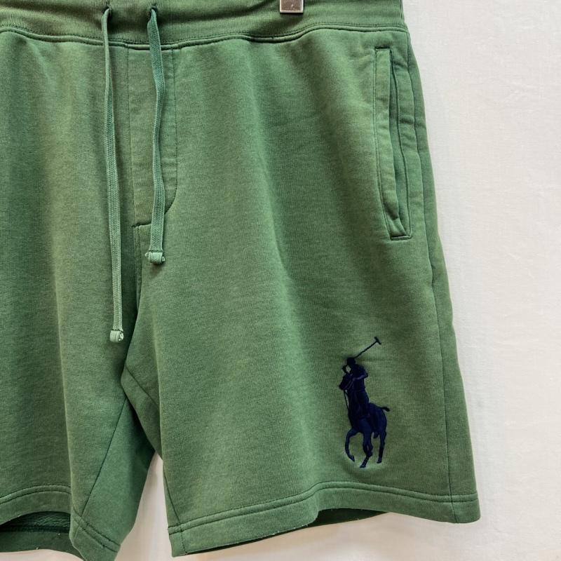 ポロラルフローレン POLO RALPH LAUREN パンツ ショートパンツ ビッグポニー スウェット ショートパンツ L 緑 / グリーン / green メンズ USED 古着 中古 50161649
