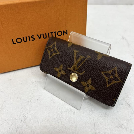 ルイヴィトン LOUIS VUITTON キーケース キーケース ミュルティクレ4 モノグラム M69517 - メンズ USED 古着 中古 50161655