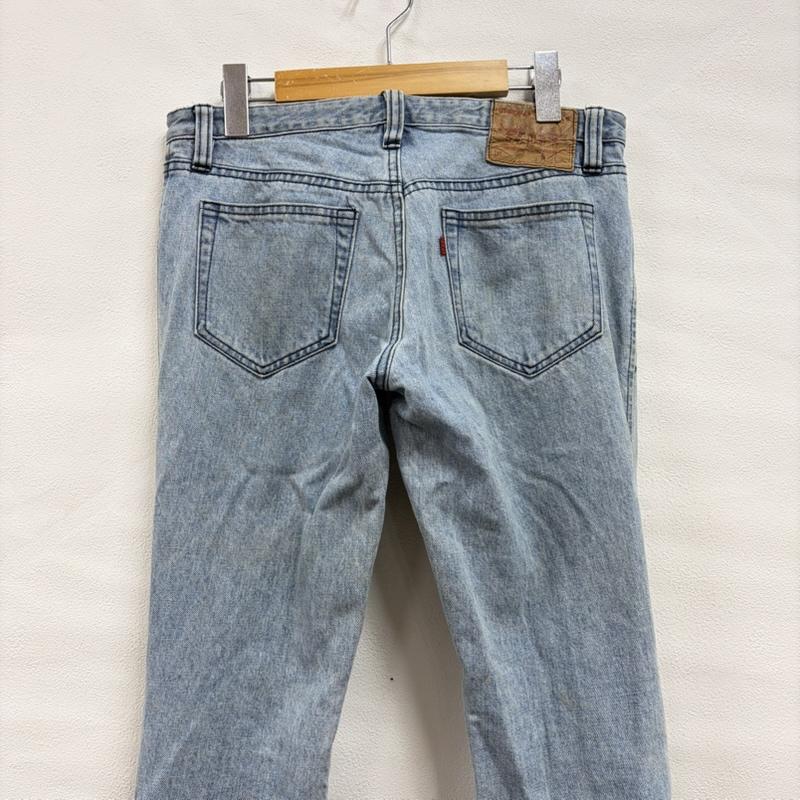 ロエン ROEN パンツ デニム、ジーンズ 初期 レースアップ フレアデニム HIROMU TAKAHARA スター 刺繍 Y2K ヴィンテージ 2 ダメージ加工 水色 / ライトブルー / メンズ USED 古着 中古 50161667