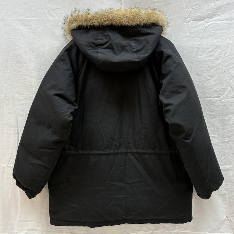 ポロバイラルフローレン Polo by RALPH LAUREN ジャケット、上着 ダウンジャケット 90s フーデッド ファー ダウン ジャケット 2WAY 着脱フード スタンドカラー オールド ヴィンテージ M メンズ USED 古着 中古 50161678