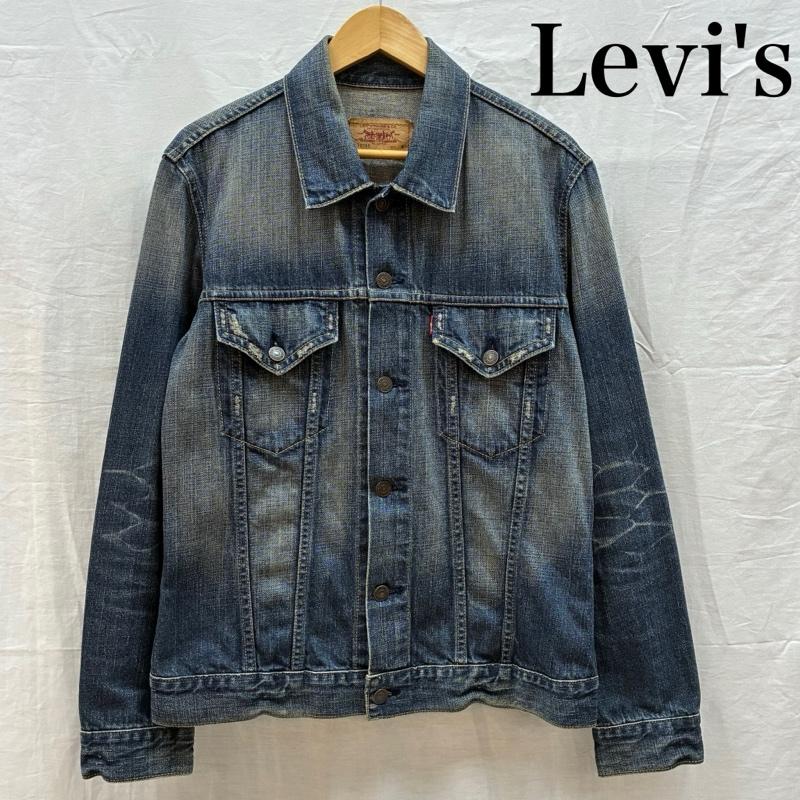 リーバイス Levi s ジャケット、上着 ジャンパー、ブルゾン 00s 06年 70599 デニムジャケット ジージャン ヴィンテージ加工 M メンズ USED 古着 中古 50161680