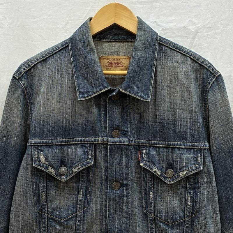 リーバイス Levi s ジャケット、上着 ジャンパー、ブルゾン 00s 06年 70599 デニムジャケット ジージャン ヴィンテージ加工 M メンズ USED 古着 中古 50161680