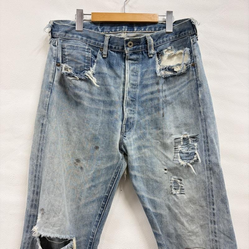 リーバイス Levi s パンツ デニム、ジーンズ 501 大戦モデル ヴィンテージ セルビッチ 赤耳 日本製 BIGE J22 J15970 36インチ メンズ USED 古着 中古 50161683