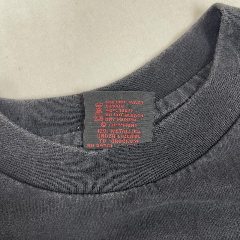 古着 USED Tシャツ 半袖 METALLICA And Justice for All プリント バンド Tシャツ XL 黒 / ブラック / black メンズ USED 古着 中古 50161689