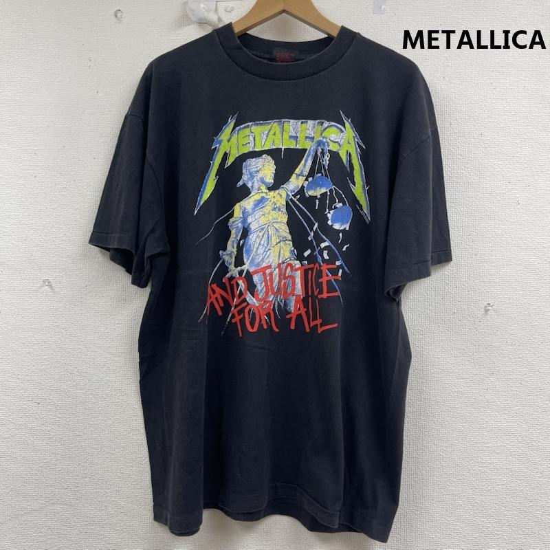 古着 USED Tシャツ 半袖 METALLICA And Justice for All プリント バンド Tシャツ XL 黒 / ブラック / black メンズ USED 古着 中古 50161690