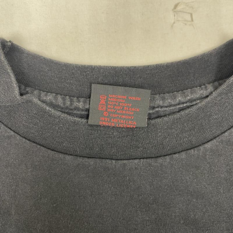 古着 USED Tシャツ 半袖 METALLICA And Justice for All プリント バンド Tシャツ XL 黒 / ブラック / black メンズ USED 古着 中古 50161690