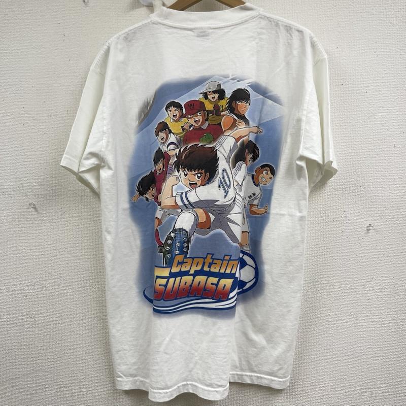 古着 USED Tシャツ 半袖 キャプテン翼 グラフィック アニメ プリント Tシャツ L 白 / ホワイト / white メンズ USED 古着 中古 50161692