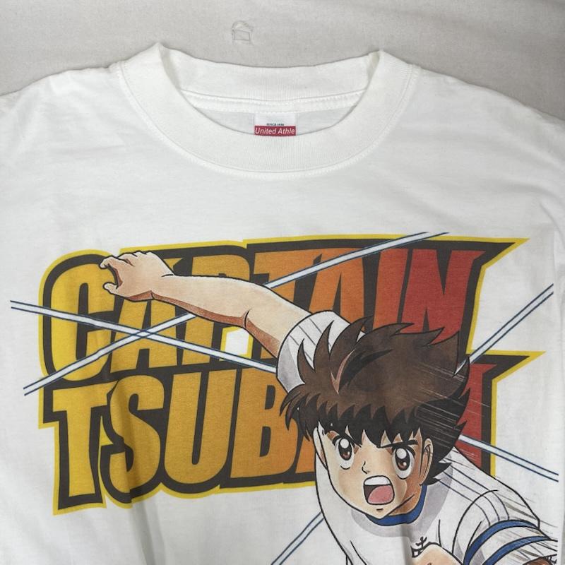 古着 USED Tシャツ 半袖 キャプテン翼 グラフィック アニメ プリント Tシャツ L 白 / ホワイト / white メンズ USED 古着 中古 50161692