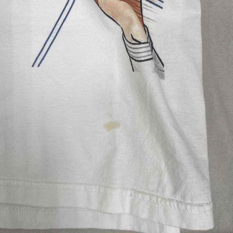 古着 USED Tシャツ 半袖 キャプテン翼 グラフィック アニメ プリント Tシャツ L 白 / ホワイト / white メンズ USED 古着 中古 50161692
