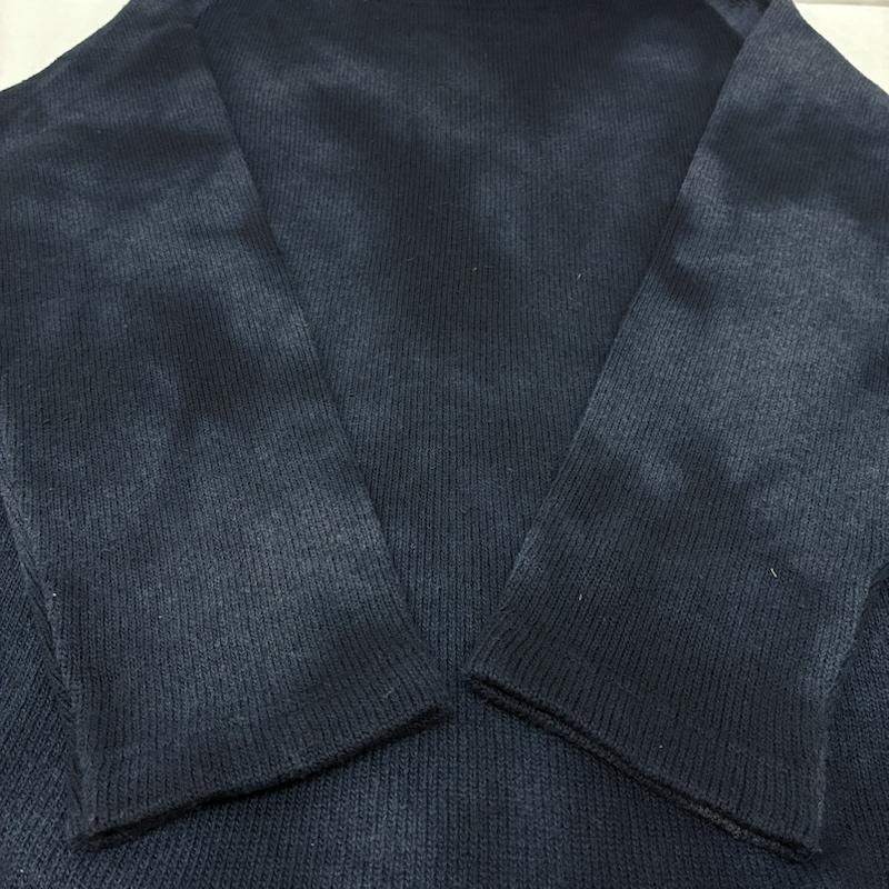 アルマーニ ジーンズ ARMANI JEANS ニット、セーター 長袖 アクリル ウール コットン クルーネック タイダイ プルオーバー ニット セーター イタリア製 XL メンズ USED 古着 中古 50161698