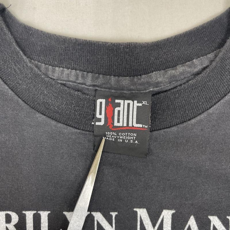 古着 USED Tシャツ 半袖 Marilyn Manson Believe グラフィック プリント バンド Tシャツ XL 黒 / ブラック / black メンズ USED 古着 中古 50161699