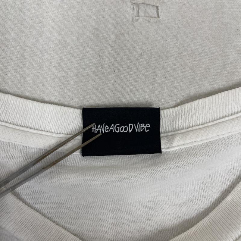 ステューシー STUSSY Tシャツ 半袖 Photographed Tee 自由の女神 モノトーン プリント Tシャツ M 白 / ホワイト / white メンズ USED 古着 中古 50161702