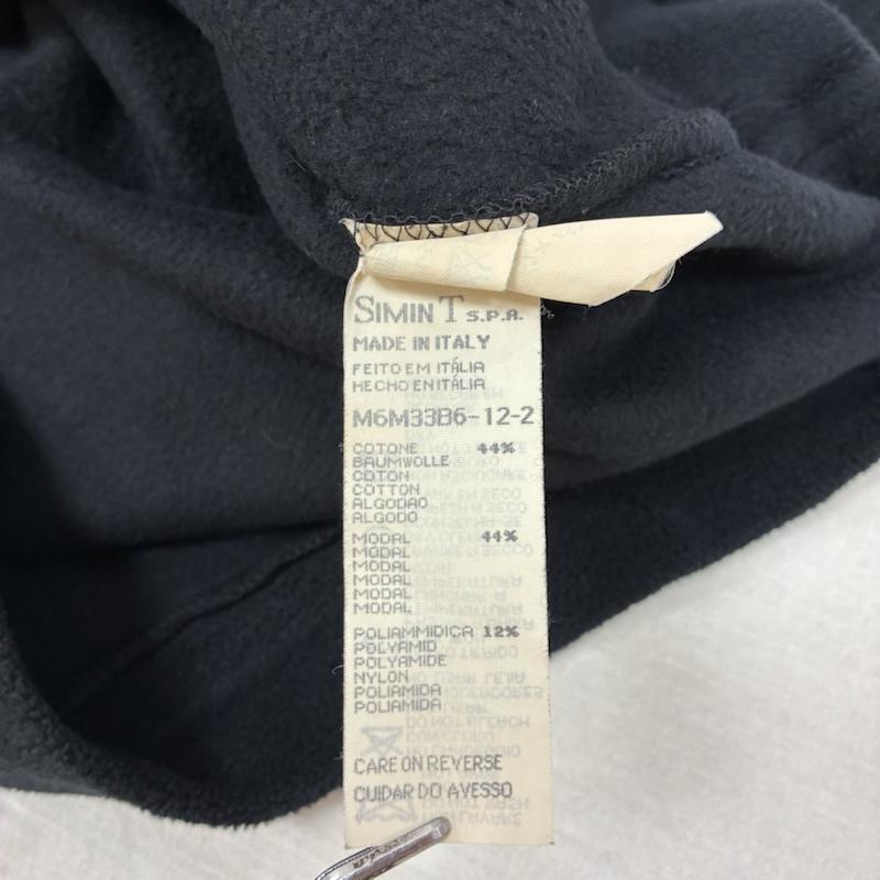 アルマーニ ジーンズ ARMANI JEANS パーカー 長袖 ナイロン レーヨン コットン プルオーバー フリース パーカー イタリア製 L メンズ USED 古着 中古 50161704