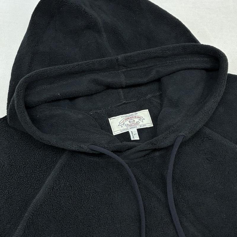 アルマーニ ジーンズ ARMANI JEANS パーカー 長袖 ナイロン レーヨン コットン プルオーバー フリース パーカー イタリア製 L メンズ USED 古着 中古 50161704