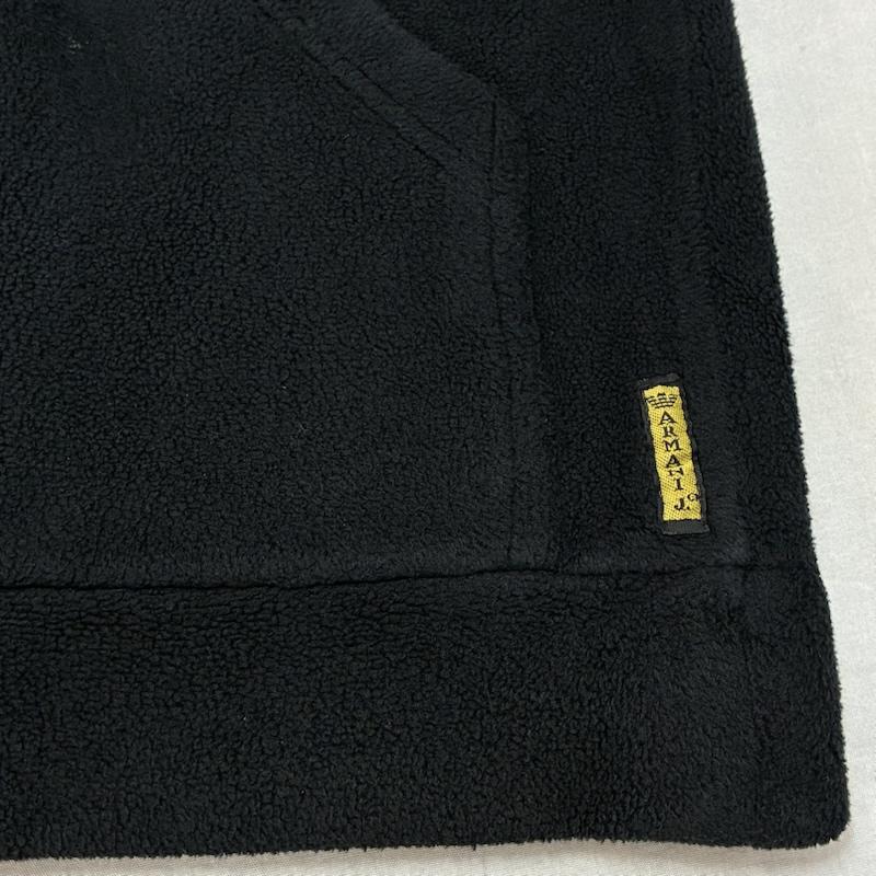 アルマーニ ジーンズ ARMANI JEANS パーカー 長袖 ナイロン レーヨン コットン プルオーバー フリース パーカー イタリア製 L メンズ USED 古着 中古 50161704