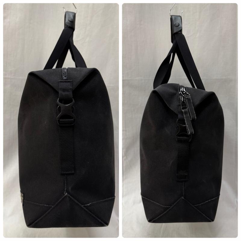 ポーター PORTER ボストンバッグ ボストンバッグ 吉田カバン PORTER ボストンバッグ DUCK×PVC black - ロゴ、文字 黒 / ブラック / black メンズ USED 古着 中古 50161708