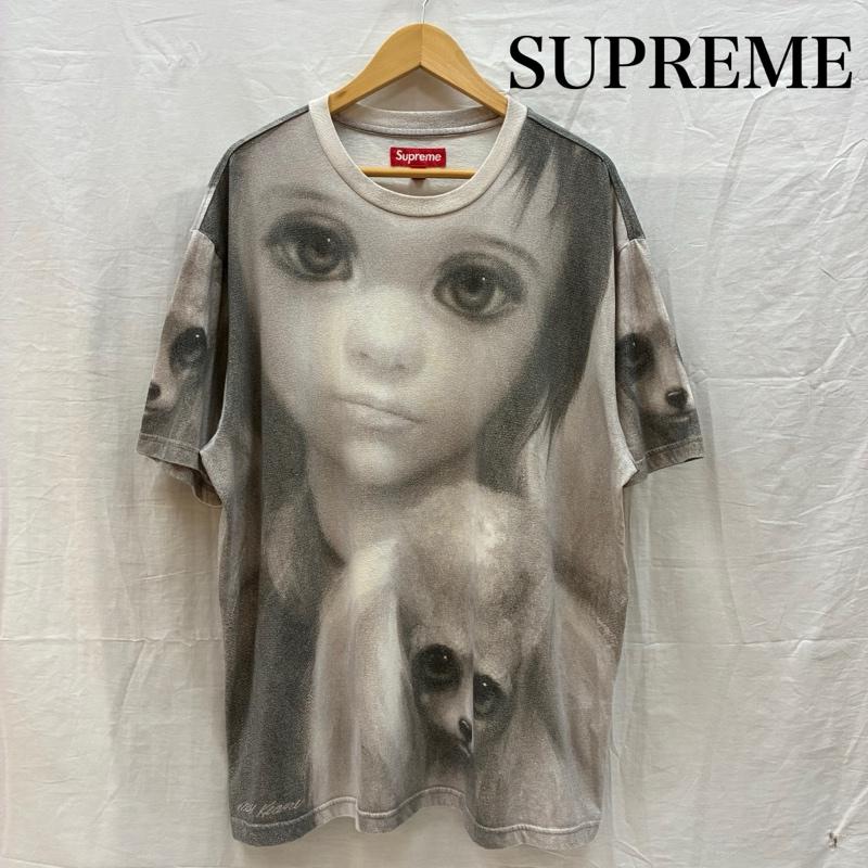 シュプリーム Supreme Tシャツ 半袖 24ss Margaret Keane Best Friends S/S Top マーガレット・キーン アート フルグラフィック Tシャツ L メンズ USED 古着 中古 50161710