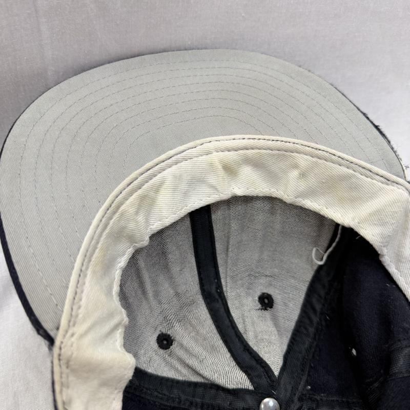 ニューエラ NEW ERA 帽子 キャップ USA製 80s 90s VINTAGE Boston Red Sox BB CAP SIZE:7 - ロゴ、文字 紺 / ネイビー / navy メンズ USED 古着 中古 50161711