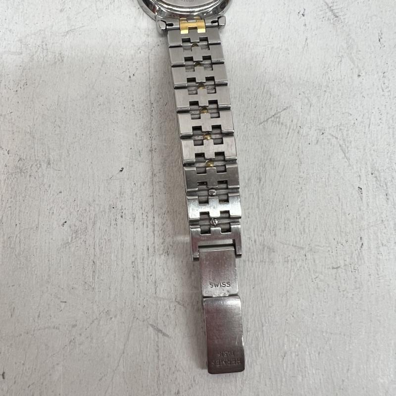 エルメス HERMES 腕時計 アナログ（クォーツ式） セリエ Serie コインモチーフ 純正ブレス SE4.220 - 銀 / シルバー / silver color X 金 / ゴールド / gold color レディース USED 古着 中古 50161715