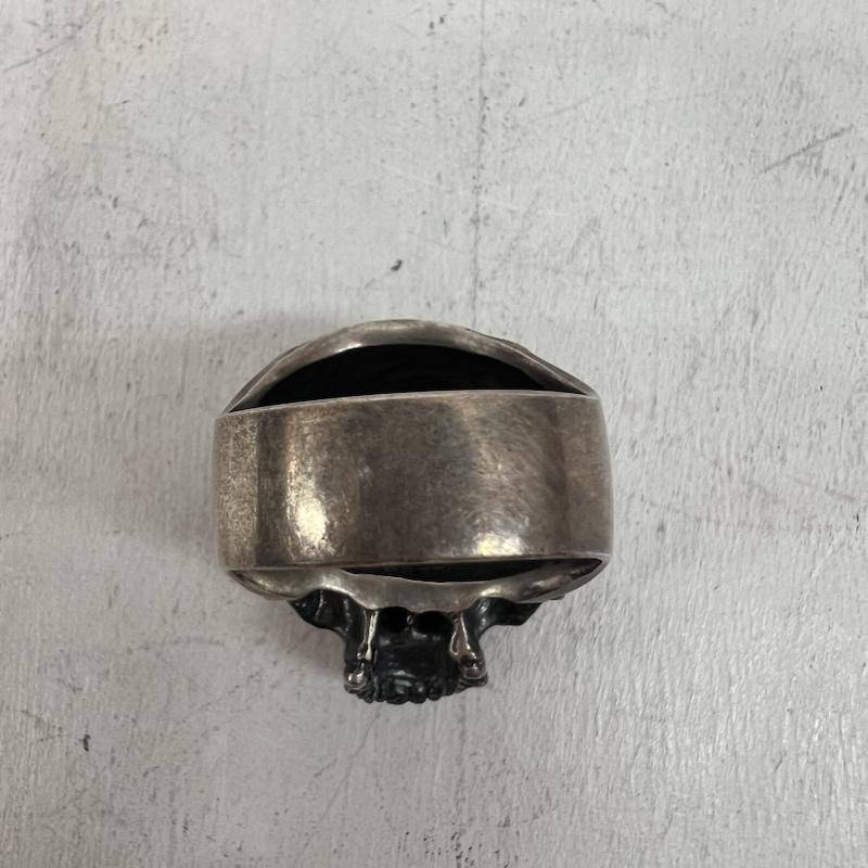 古着 USED アクセサリー 指輪 S925 スカルリング 23号 骸骨 - メンズ USED 古着 中古 50161716