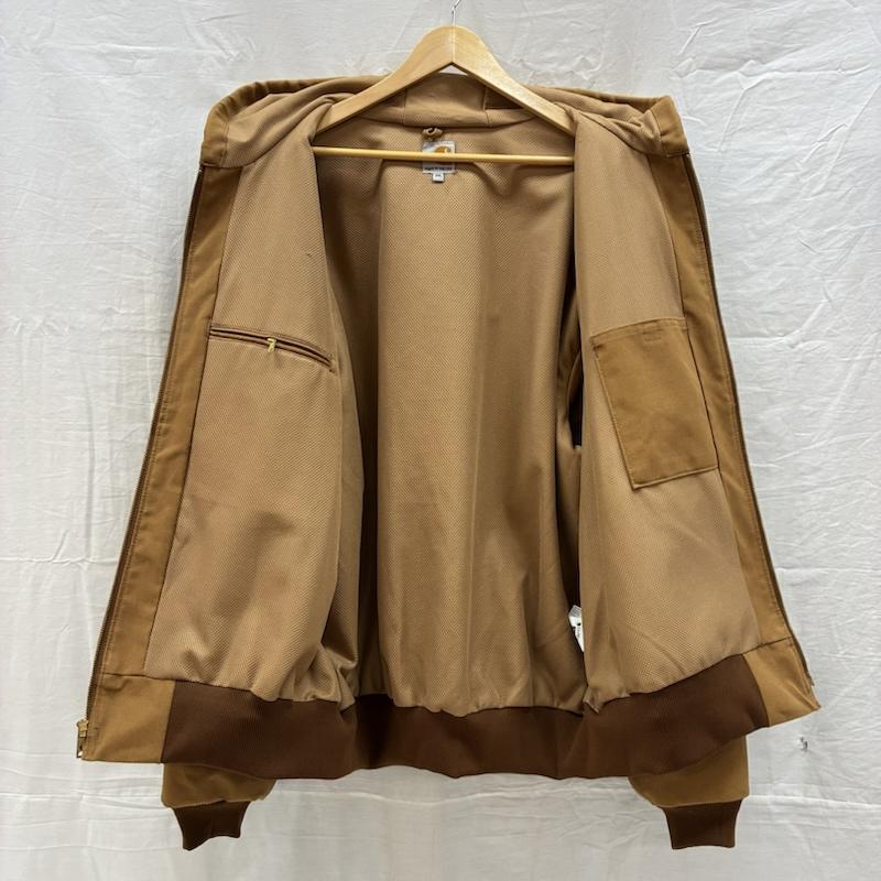 カーハート Carhartt ジャケット、上着 ジャンパー、ブルゾン アクティブ ジャケット ダック パーカー ワーク フーデッド カバーオール J131-BRN XXL メンズ USED 古着 中古 50161717