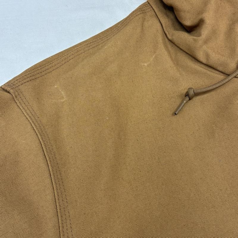 カーハート Carhartt ジャケット、上着 ジャンパー、ブルゾン アクティブ ジャケット ダック パーカー ワーク フーデッド カバーオール J131-BRN XXL メンズ USED 古着 中古 50161717