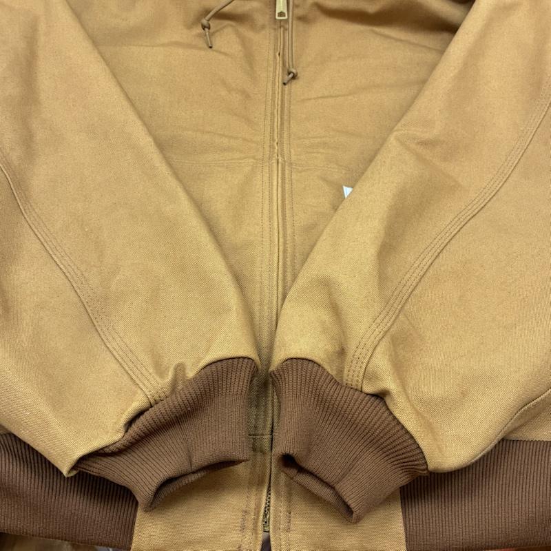 カーハート Carhartt ジャケット、上着 ジャンパー、ブルゾン アクティブ ジャケット ダック パーカー ワーク フーデッド カバーオール J131-BRN XXL メンズ USED 古着 中古 50161717
