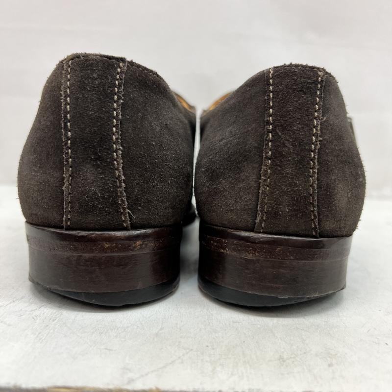 古着 USED 革靴 革靴 ZAMPRIERE ザンピエレ モンクストラップ レザーシューズ size7 - 茶 / ブラウン / brown メンズ USED 古着 中古 50161719