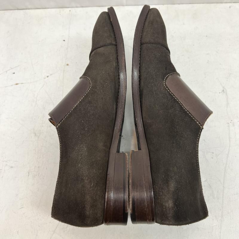 古着 USED 革靴 革靴 ZAMPRIERE ザンピエレ モンクストラップ レザーシューズ size7 - 茶 / ブラウン / brown メンズ USED 古着 中古 50161719