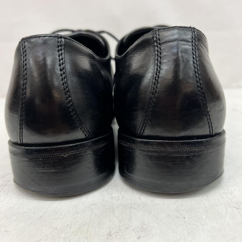 古着 USED 革靴 革靴 CALZOLERIA TOSCANA イントレチャート 編み込み レザーシューズ size41 - 黒 / ブラック / black メンズ USED 古着 中古 50161720