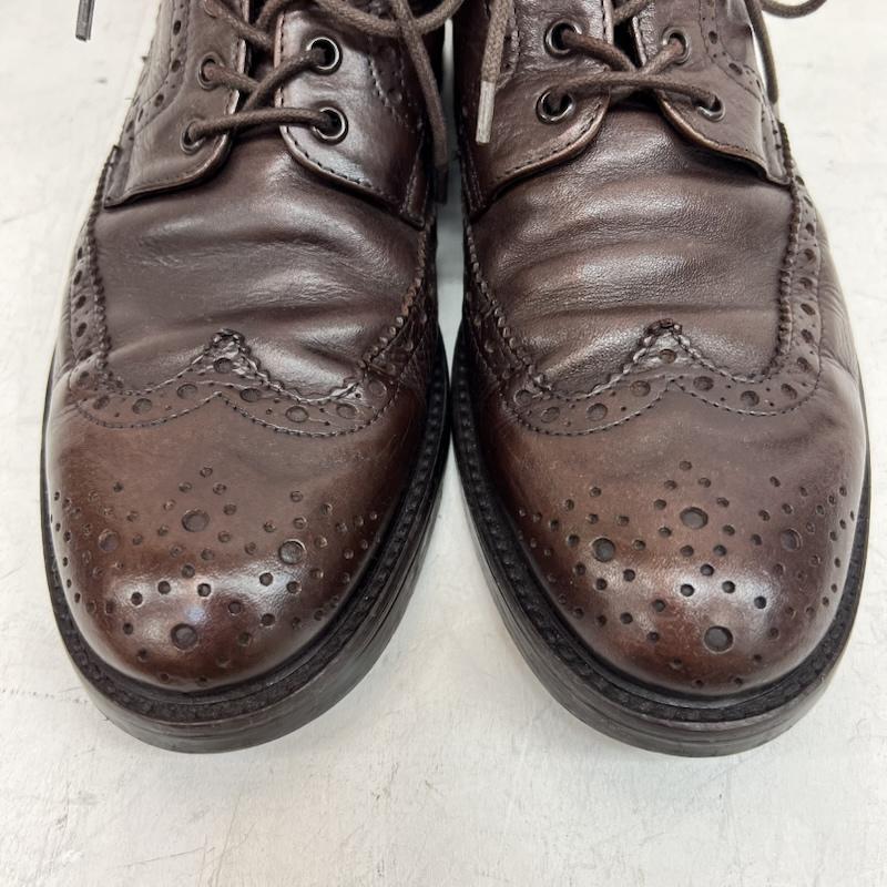ボエモス BOEMOS ブーツ 一般 ウイングチップ レザー カントリーブーツ Size41 - 茶 / ブラウン / brown メンズ USED 古着 中古 50161721