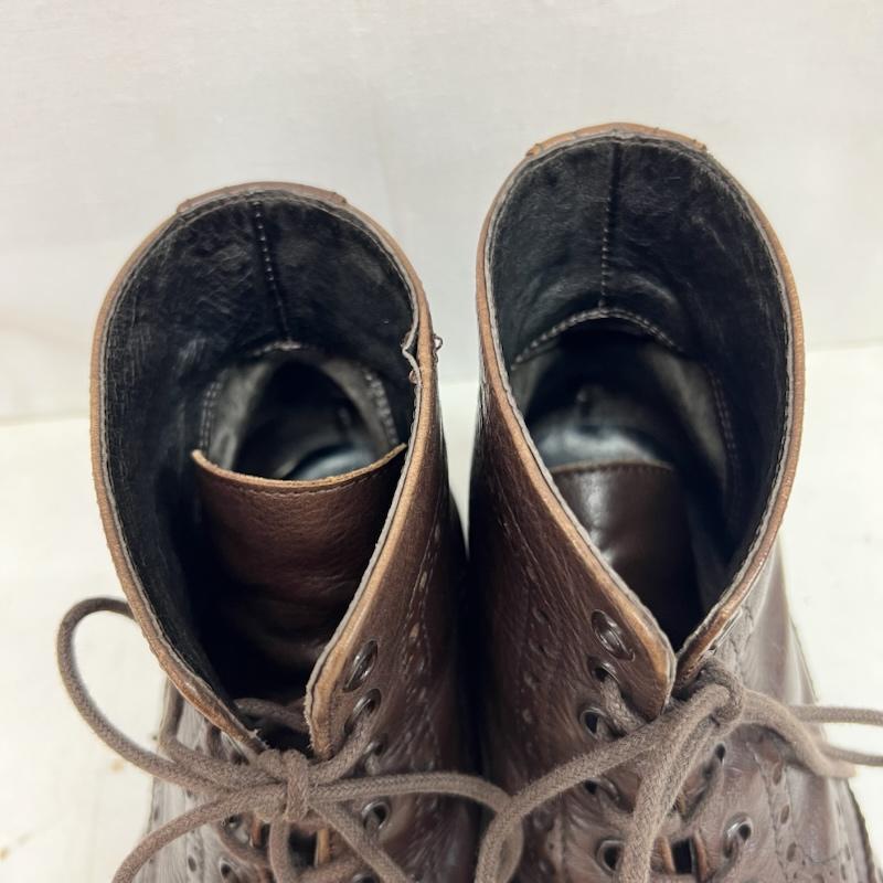 ボエモス BOEMOS ブーツ 一般 ウイングチップ レザー カントリーブーツ Size41 - 茶 / ブラウン / brown メンズ USED 古着 中古 50161721