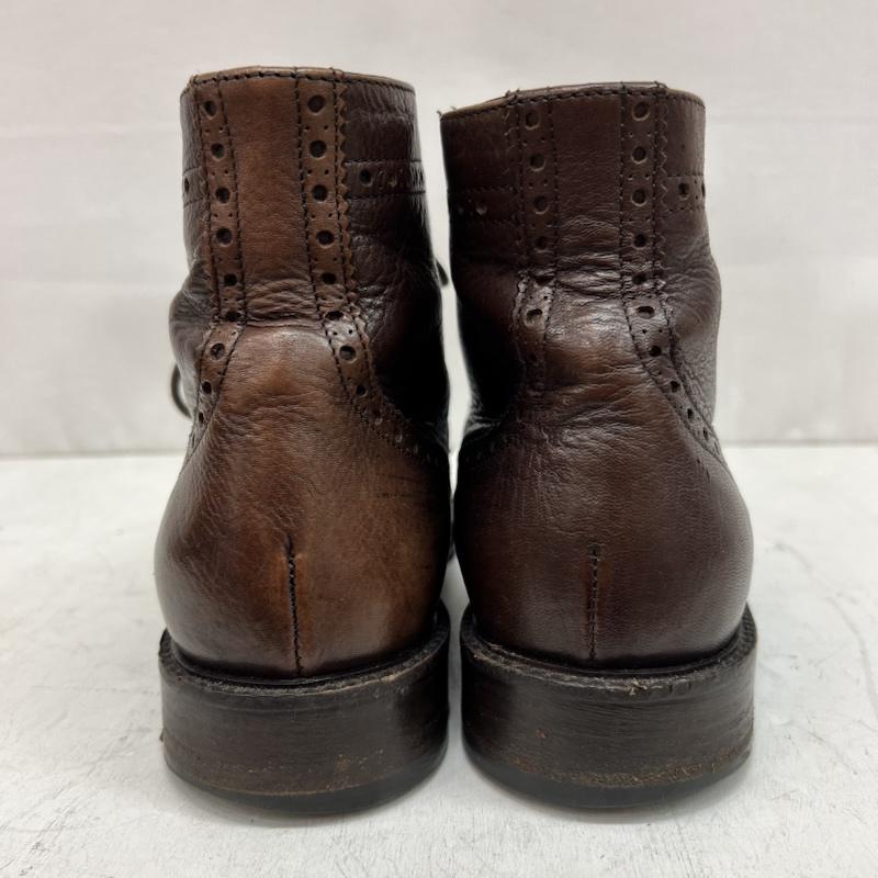 ボエモス BOEMOS ブーツ 一般 ウイングチップ レザー カントリーブーツ Size41 - 茶 / ブラウン / brown メンズ USED 古着 中古 50161721