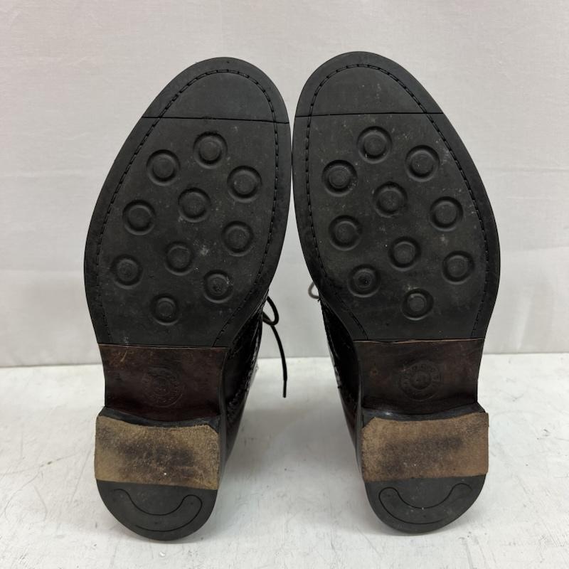 ボエモス BOEMOS ブーツ 一般 ウイングチップ レザー カントリーブーツ Size41 - 茶 / ブラウン / brown メンズ USED 古着 中古 50161721