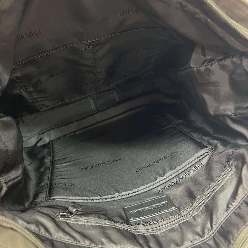 エンポリオアルマーニ EMPORIO ARMANI ショルダーバッグ ショルダーバッグ トラベル エッセンシャル トートバッグ 2way - カーキ / カーキ / khaki メンズ USED 古着 中古 50161727