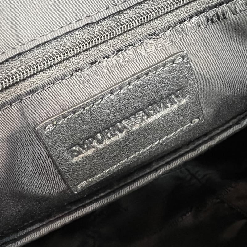 エンポリオアルマーニ EMPORIO ARMANI ショルダーバッグ ショルダーバッグ トラベル エッセンシャル トートバッグ 2way - カーキ / カーキ / khaki メンズ USED 古着 中古 50161727