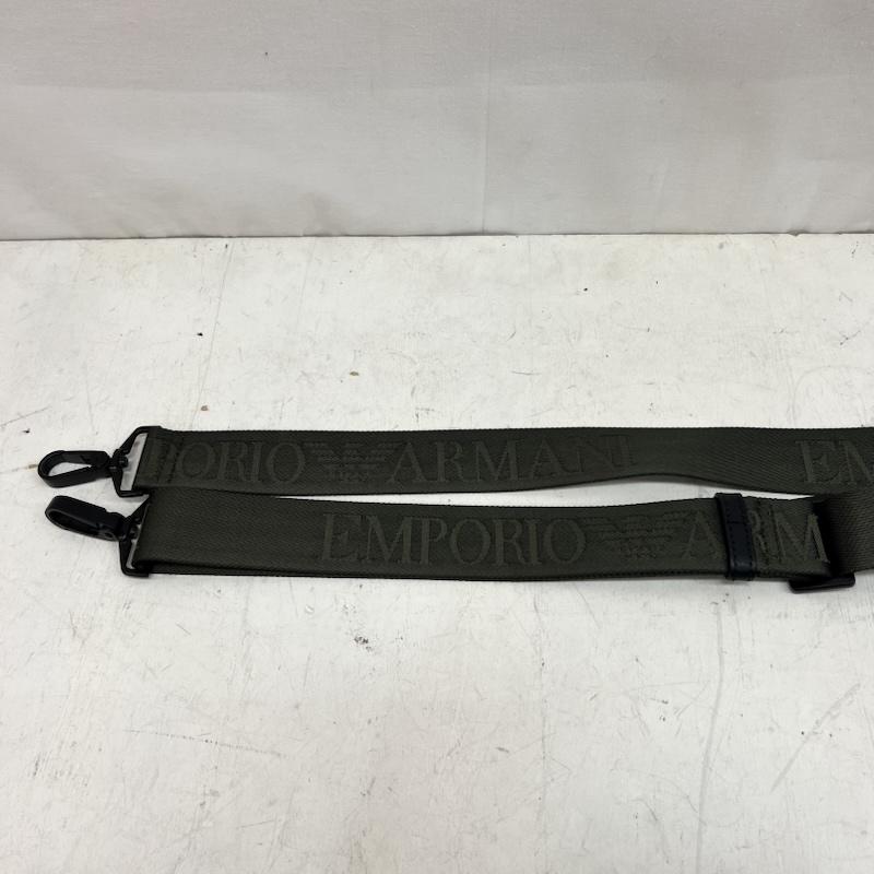 エンポリオアルマーニ EMPORIO ARMANI ショルダーバッグ ショルダーバッグ トラベル エッセンシャル トートバッグ 2way - カーキ / カーキ / khaki メンズ USED 古着 中古 50161727