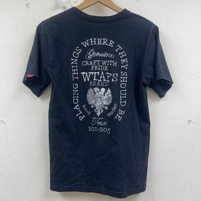 ダブルタップス WTAPS Tシャツ 半袖 09aw HERALDRY TEE ヘラルドリー プリント Tシャツ 1 黒 / ブラック / black メンズ USED 古着 中古 50161750