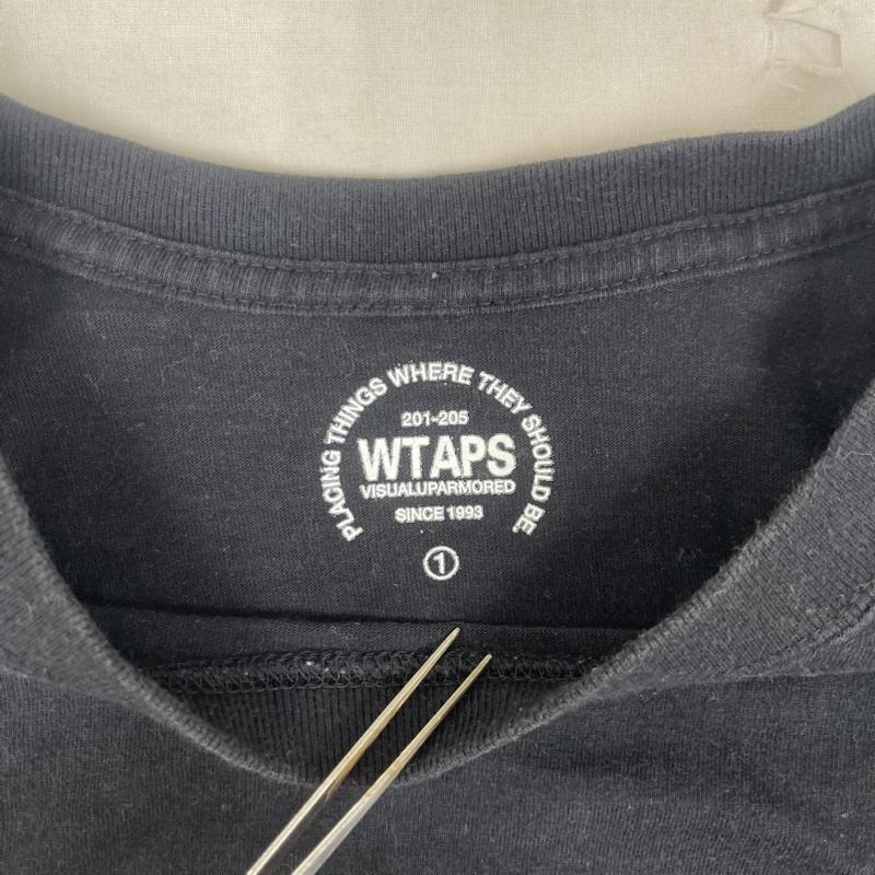 ダブルタップス WTAPS Tシャツ 半袖 09aw HERALDRY TEE ヘラルドリー プリント Tシャツ 1 黒 / ブラック / black メンズ USED 古着 中古 50161750